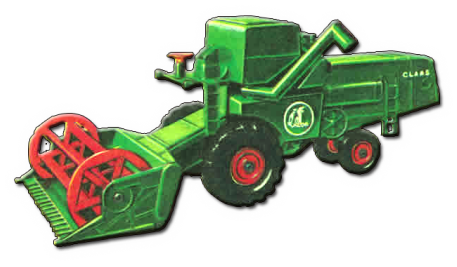 A picture containing toy, green, decorated, farm machine

Description automatically generated