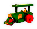 A green and red toy tractor

Description automatically generated with low confidence