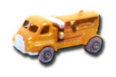 A picture containing transport, orange, toy, concrete mixer

Description automatically generated