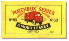 C:\Users\Patrice\Documents\Pictures\Images\Matchbox Images\Matchbox\VintageLesneyOnTheWeb\NewVintageLesneyOnline2006\images\63A-BBoxFrontViewYellowWheels.JPG