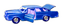 A blue car with doors open

Description automatically generated with low confidence