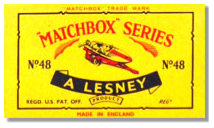 C:\Users\Patrice\Documents\Pictures\Images\Matchbox Images\Matchbox\VintageLesneyOnTheWeb\NewVintageLesneyOnline2006\images\48B-CBoxRedYellowWith.JPG