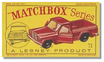 C:\Users\Patrice\Documents\Pictures\Images\Matchbox Images\Matchbox\VintageLesneyOnTheWeb\NewVintageLesneyOnline2006\images\71B-DBoxYellowTarget.JPG